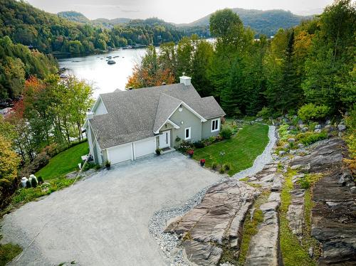 Aerial photo - 204 Ch. De Chaumont, Saint-Adolphe-D'Howard, QC - Outdoor With View