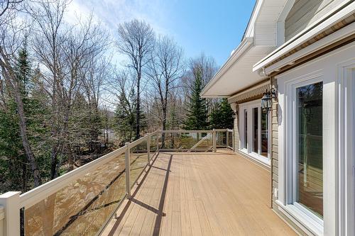 Patio - 204 Ch. De Chaumont, Saint-Adolphe-D'Howard, QC - Outdoor With Exterior