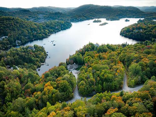 Aerial photo - 204 Ch. De Chaumont, Saint-Adolphe-D'Howard, QC - Outdoor With Body Of Water With View