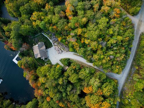 Aerial photo - 204 Ch. De Chaumont, Saint-Adolphe-D'Howard, QC - Outdoor With View