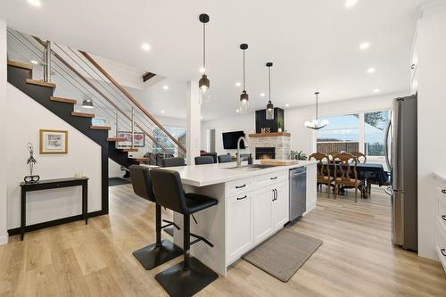 Cuisine - 7100 7E Rang, Drummondville, QC - Indoor Photo Showing Kitchen With Upgraded Kitchen