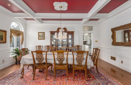 Dining room - 18 Rue Bélair, Montréal (L'Île-Bizard/Sainte-Geneviève), QC - Indoor Photo Showing Dining Room