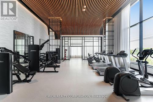 822 - 3240 William Coltson Avenue, Oakville, ON - Indoor Photo Showing Gym Room