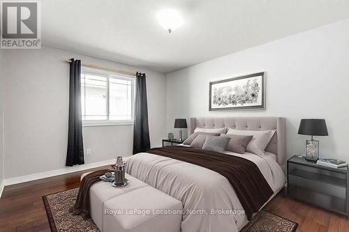 Virtually staged - 88 61St Street S, Wasaga Beach, ON - Indoor Photo Showing Bedroom