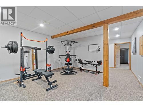 65 Furlong Road, Enderby, BC - Indoor Photo Showing Gym Room