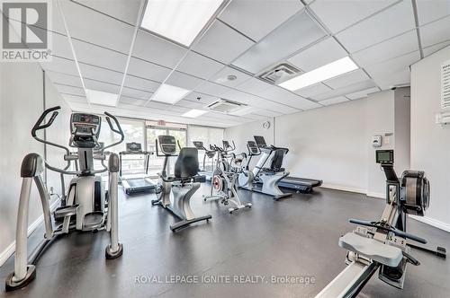 705 - 155 Hillcrest Avenue, Mississauga, ON - Indoor Photo Showing Gym Room