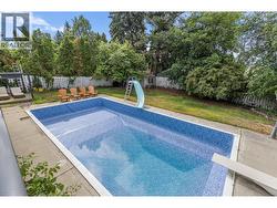 Heated inground pool with new liner, heater, filter, and cover. Turnkey and ready for summer. - 