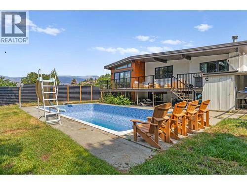 1511 Lambert Avenue, Kelowna, BC - Outdoor With In Ground Pool With Deck Patio Veranda