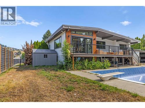 1511 Lambert Avenue, Kelowna, BC - Outdoor With In Ground Pool With Deck Patio Veranda