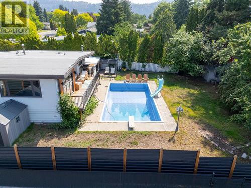 1511 Lambert Avenue, Kelowna, BC - Outdoor With In Ground Pool With Deck Patio Veranda