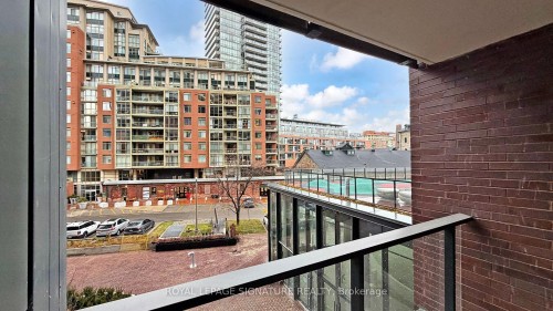 203-35 Parliament Street, Toronto, ON - Outdoor With Balcony With Exterior
