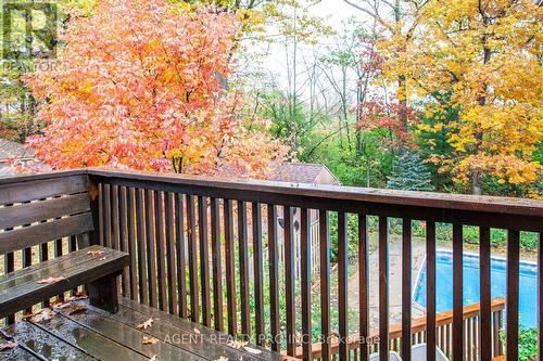 View from master bedrm balcony - 922 Country Club Crescent, London South (South Q), ON - Outdoor With Balcony