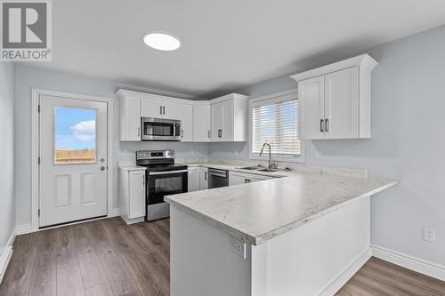 8 Burry Port Street, St. John'S, NL - Indoor Photo Showing Kitchen With Stainless Steel Kitchen With Double Sink