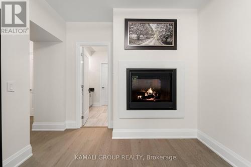 Gas Fireplace - 121 Milky Way Drive, Richmond Hill, ON - Indoor With Fireplace