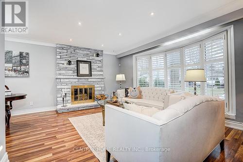 5192 Reeves Road, Burlington, ON - Indoor Photo Showing Living Room With Fireplace