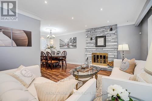 5192 Reeves Road, Burlington, ON - Indoor Photo Showing Living Room With Fireplace