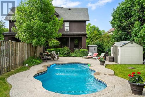 5368 Menzie Street, Niagara Falls (Downtown), ON - Outdoor With In Ground Pool