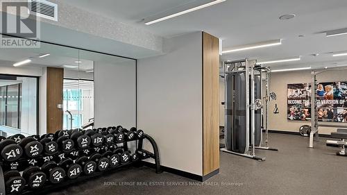906 - 8 Olympic Garden Drive, Toronto, ON - Indoor Photo Showing Gym Room