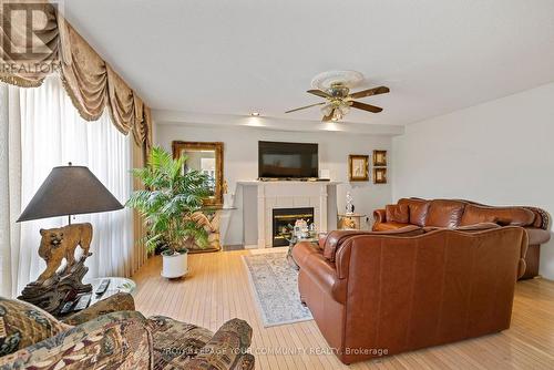 3 Nature Court, Hamilton, ON - Indoor Photo Showing Living Room With Fireplace