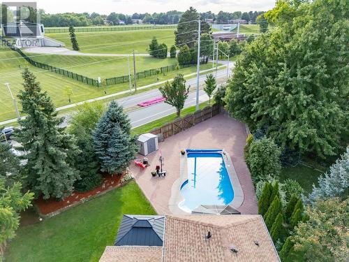 3 Nature Court, Hamilton, ON - Outdoor With In Ground Pool With View