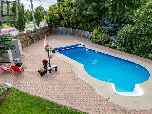 3 Nature Court, Hamilton, ON - Outdoor With In Ground Pool With Backyard