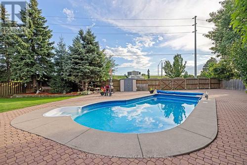 3 Nature Court, Hamilton, ON - Outdoor With In Ground Pool With Backyard