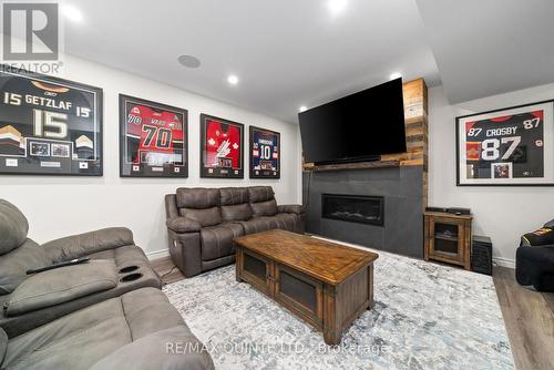 56 Alnet Drive, Belleville (Belleville Ward), ON - Indoor Photo Showing Living Room With Fireplace