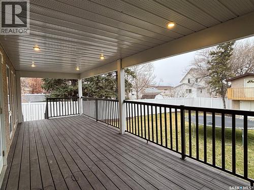 17 Overlord Crescent, Kindersley, SK - Outdoor With Deck Patio Veranda With Exterior