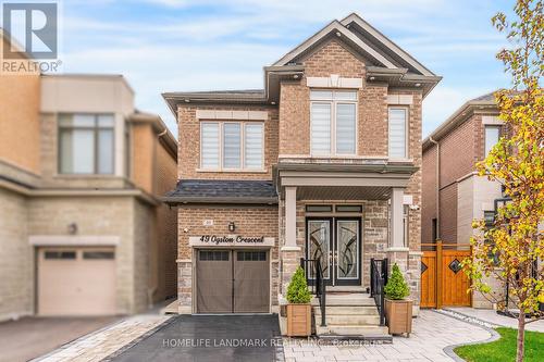 49 Ogston Crescent, Whitby, ON - Outdoor With Facade