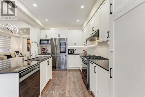 49 Ogston Crescent, Whitby, ON - Indoor Photo Showing Kitchen With Upgraded Kitchen