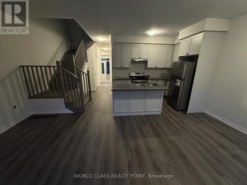 91 Watts Mews, Kawartha Lakes, ON - Indoor Photo Showing Kitchen With Double Sink