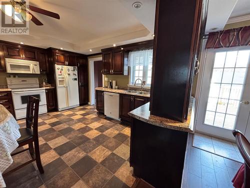 92 Track Road, Old Perlican, NL - Indoor Photo Showing Kitchen With Double Sink