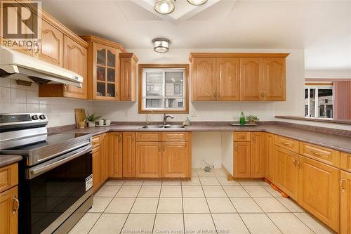 469 John Harvey Crescent, Windsor, ON - Indoor Photo Showing Kitchen With Double Sink