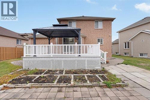 469 John Harvey Crescent, Windsor, ON - Outdoor With Deck Patio Veranda With Exterior