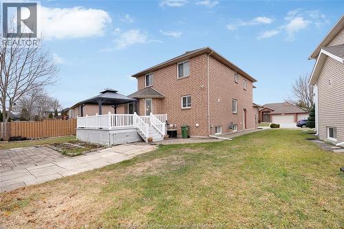 469 John Harvey Crescent, Windsor, ON - Outdoor With Deck Patio Veranda With Exterior