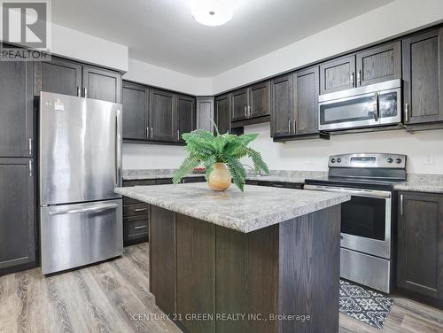 23G - 1989 Ottawa Street S, Kitchener, ON - Indoor Photo Showing Kitchen With Stainless Steel Kitchen With Upgraded Kitchen