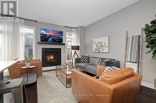 Living Room - 333 Joshua Street, Ottawa, ON - Indoor Photo Showing Living Room With Fireplace