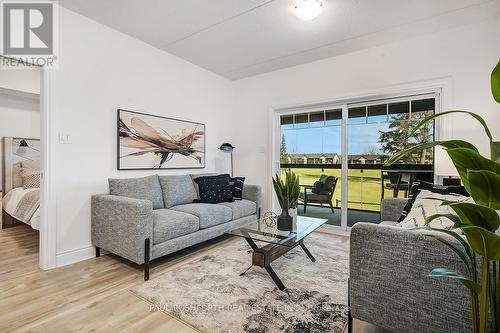 Virtually Staged-Living Area - 105 - 300 Montee Outaouais Street, Clarence-Rockland, ON - Indoor Photo Showing Living Room