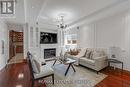 19 Kenora Crescent, Toronto, ON  - Indoor Photo Showing Living Room With Fireplace 