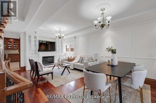 19 Kenora Crescent, Toronto, ON - Indoor Photo Showing Other Room With Fireplace