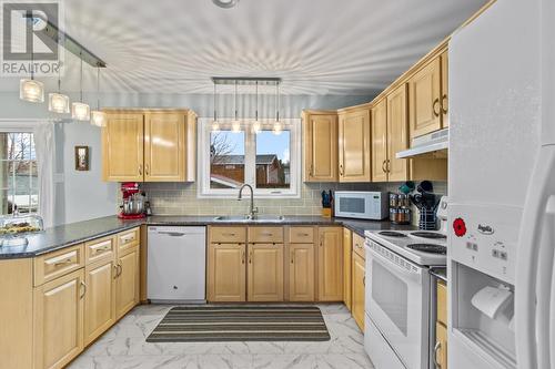 81 Sparrow Drive, Conception Bay South, NL - Indoor Photo Showing Kitchen With Double Sink
