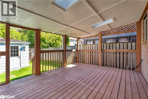 69 Lonestar Crescent, Brampton, ON - Outdoor With Deck Patio Veranda With Exterior