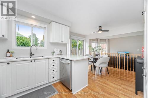 33 Harrop Avenue, Halton Hills, ON - Indoor Photo Showing Kitchen With Double Sink