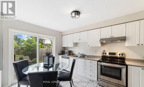 2185 Baronwood Drive, Oakville, ON - Indoor Photo Showing Kitchen With Stainless Steel Kitchen With Double Sink