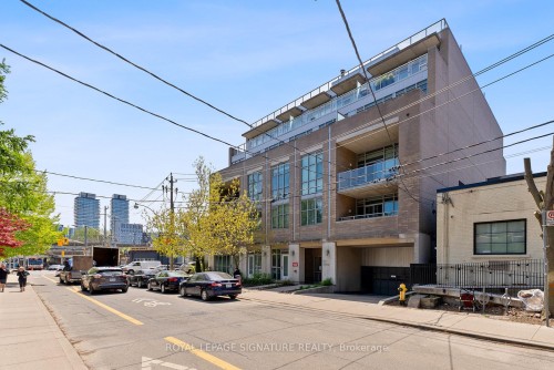 301-52 Sumach Street, Toronto, ON - Outdoor With Balcony