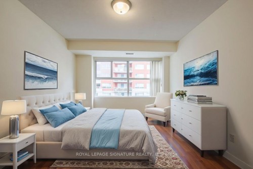 402-18 Concorde Place, Toronto, ON - Indoor Photo Showing Bedroom