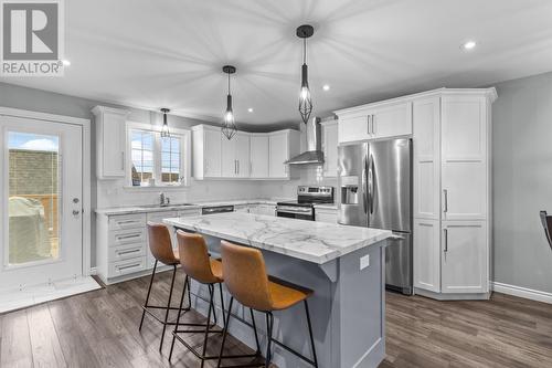15 Beaugart Avenue, Paradise, NL - Indoor Photo Showing Kitchen With Stainless Steel Kitchen With Upgraded Kitchen