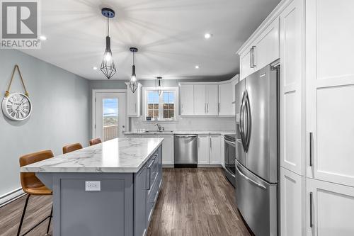 15 Beaugart Avenue, Paradise, NL - Indoor Photo Showing Kitchen With Stainless Steel Kitchen With Upgraded Kitchen
