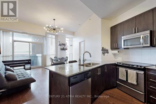 103 - 85 The Donway W, Toronto, ON - Indoor Photo Showing Kitchen With Double Sink With Upgraded Kitchen