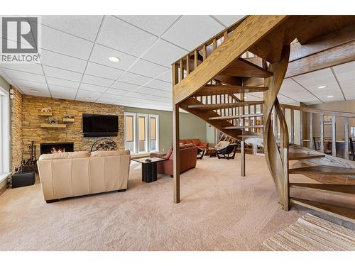 529 Zdralek Cove, West Kelowna, BC - Indoor With Fireplace